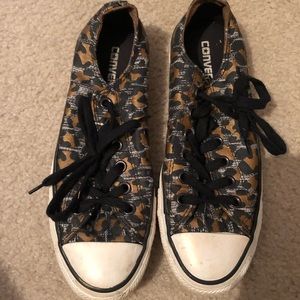 Multi colored converse